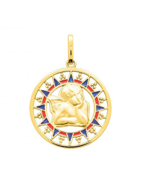 Médaille Ange accoudé