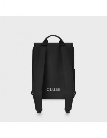 CLUSE Nuitée Petite Backpack, Black, Silver Colour