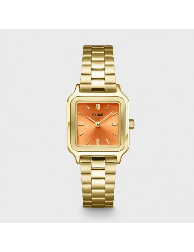 CLUSE Gracieuse Petite Watch Steel, Apricot, Gold Colour