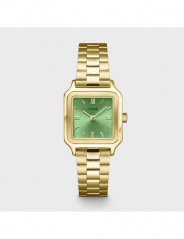 CLUSE Gracieuse Petite Watch Steel Light Green Gold