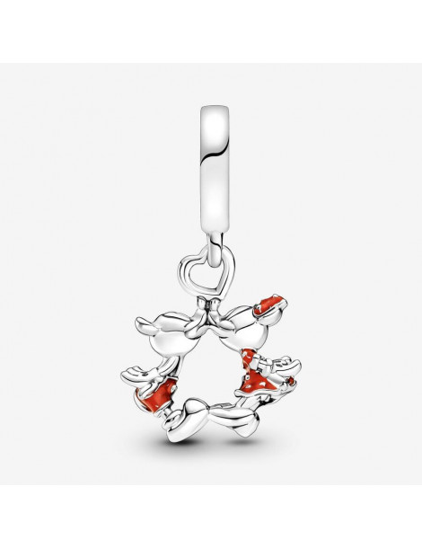 PANDORA Charm Pendant Disney Baiser entre Mickey & Minnie