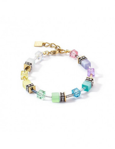 COEUR DE LION Bracelet GeoCUBE® Iconic Gentle multicolore