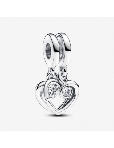 PANDORA Charm Pendant Séparable Forever & Always