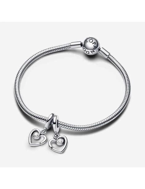 PANDORA Charm Pendant Séparable Forever & Always