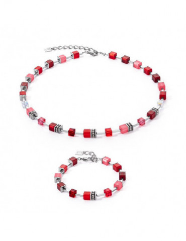 COEUR DE LION Bracelet GeoCUBE® Iconic Pure Rouge