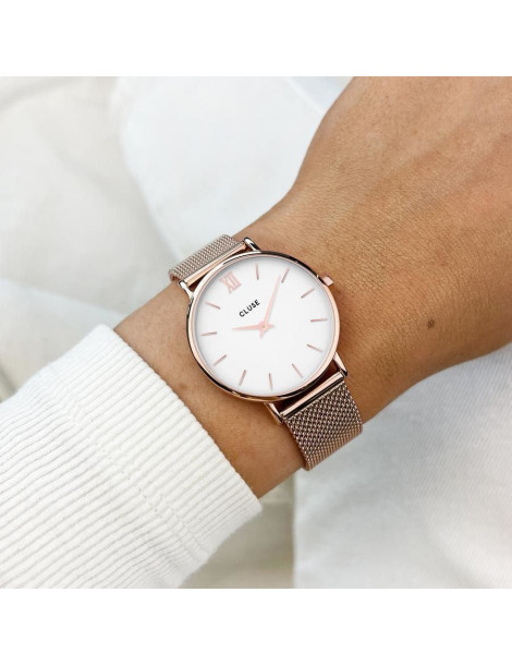 CLUSE Minuit Mesh White