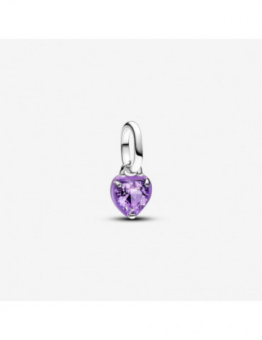 PANDORA Mini Charm Pendant Cœur Chakra Violet Pandora ME