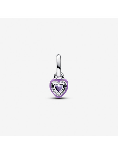 PANDORA Mini Charm Pendant Cœur Chakra Violet Pandora ME