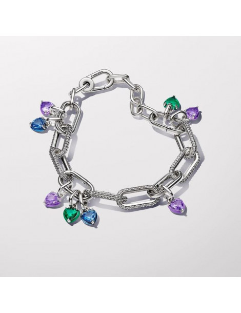 PANDORA Mini Charm Pendant Cœur Chakra Violet Pandora ME