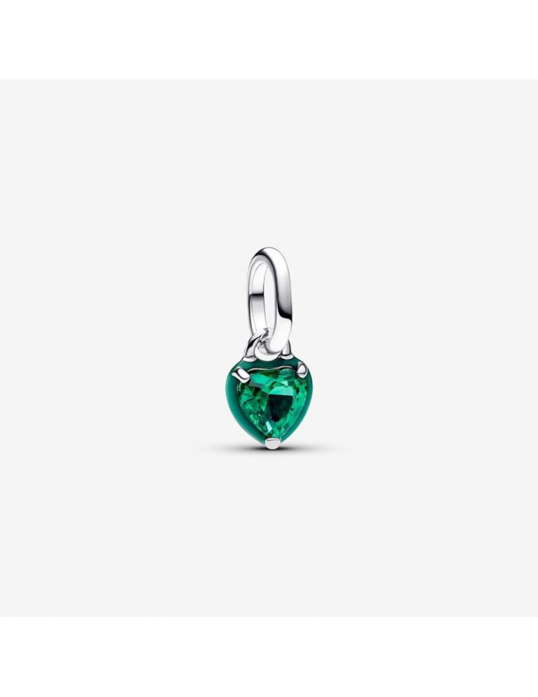 PANDORA Mini Charm Pendant Cœur Chakra Vert Pandora ME