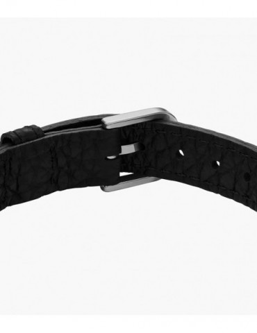 FOSSIL Bracelet Leather Essentials Noir