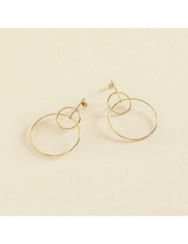 AGATHA Boucles D'oreilles Pendantes Cassini