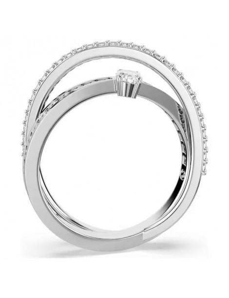 SWAROVSKI Bague Hyperbola | Taille 55