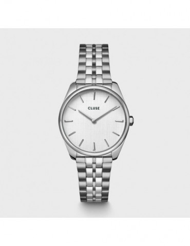 CLUSE Montre Féroce Petite Steel Silver