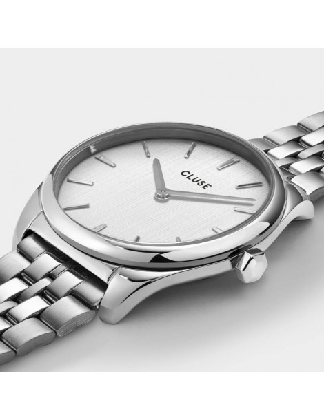 CLUSE Montre Féroce Petite Steel Silver