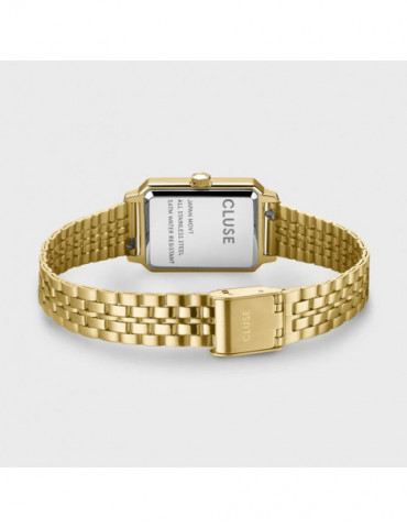 CLUSE Montre Fluette Steel Gold Sand Texture