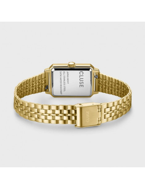 CLUSE Montre Fluette Steel Gold Sand Texture
