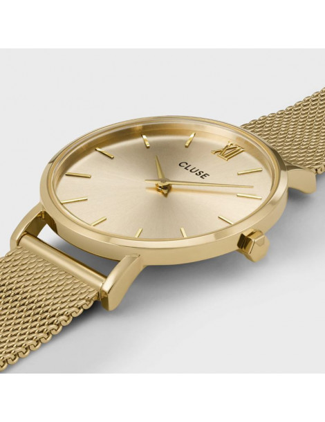 CLUSE Montre Minuit Mesh Full Gold