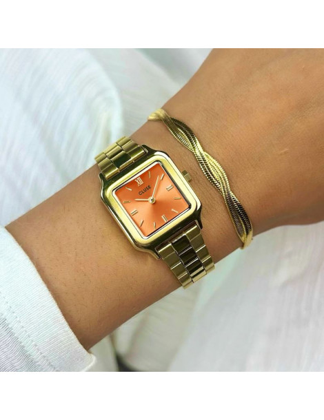 CLUSE Montre Gracieuse Petite Steel Apricot Gold