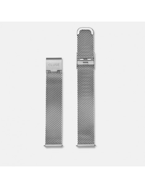 CLUSE Bracelet De Montre 16 mm Mesh Silver