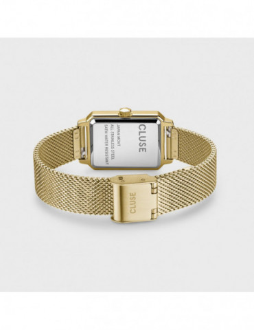 CLUSE Montre Fluette Mesh Gold White