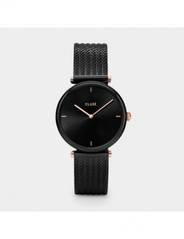 CLUSE Montre Triomphe Mesh Black