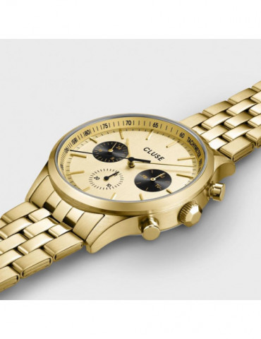 CLUSE Montre Anthéor Multifunction Steel Full Gold