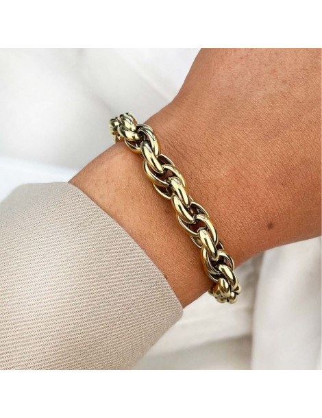 CLUSE Bracelet Essentielle Chunky Twisted Chain Gold