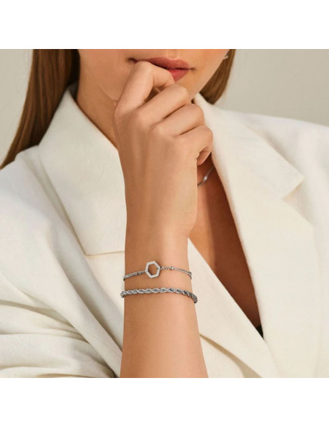 CLUSE Bracelet Essentielle Mix Chain Silver