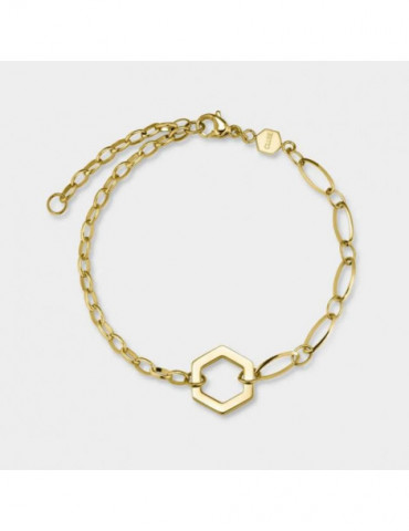 CLUSE Bracelet Essentielle Open Mix Chain Gold