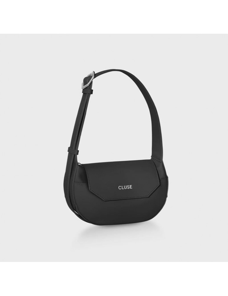 CLUSE Sac Sacroisé Petite Crossbody, Black, Silver Colour