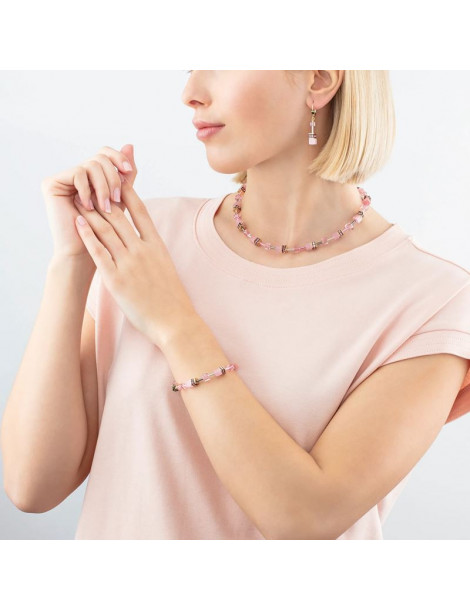 COEUR DE LION Bracelet GeoCUBE® Iconic Mono Rose