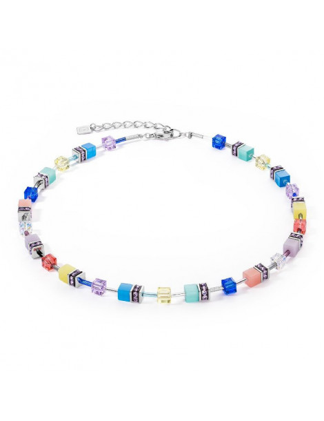 COEUR DE LION Collier GeoCUBE® Iconic Happiness