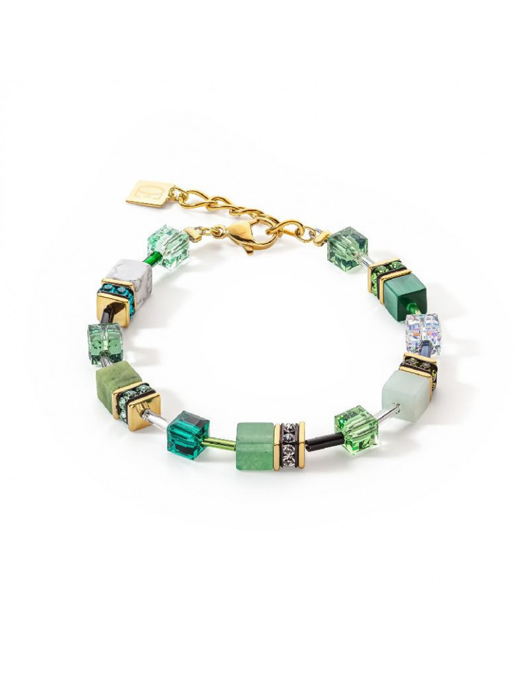 COEUR DE LION Bracelet GeoCUBE® Iconic Precious Vert