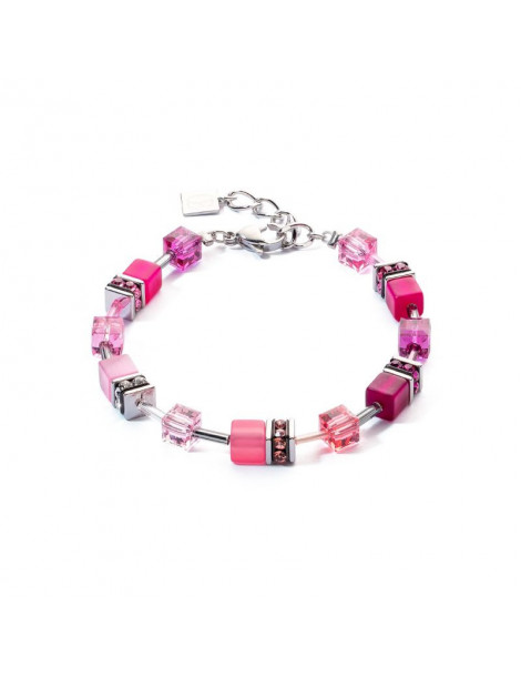 COEUR DE LION Bracelet GeoCUBE® Iconic Viva Magenta