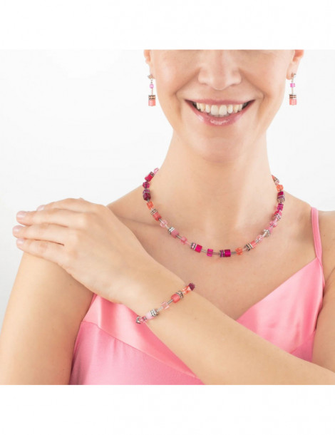 COEUR DE LION Bracelet GeoCUBE® Iconic Viva Magenta