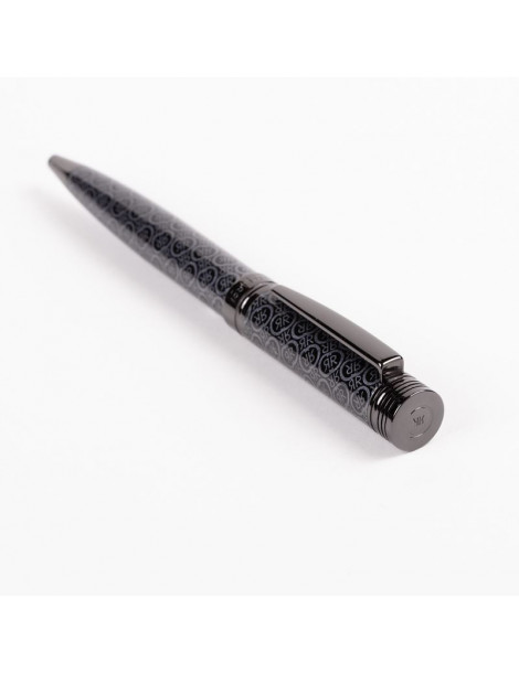 CERRUTI Stylo Bille Logomania Grey