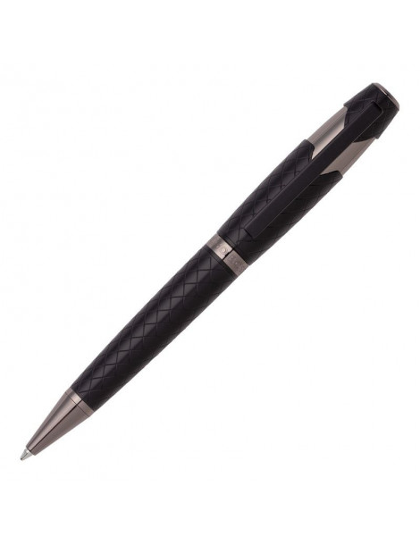 HUGO BOSS Stylo Bille Chevron Black