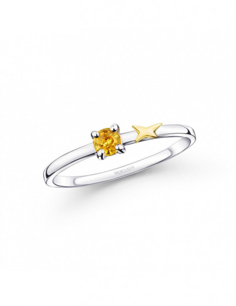 MAUBOUSSIN Bague Etoile Emotion Saphir jaune