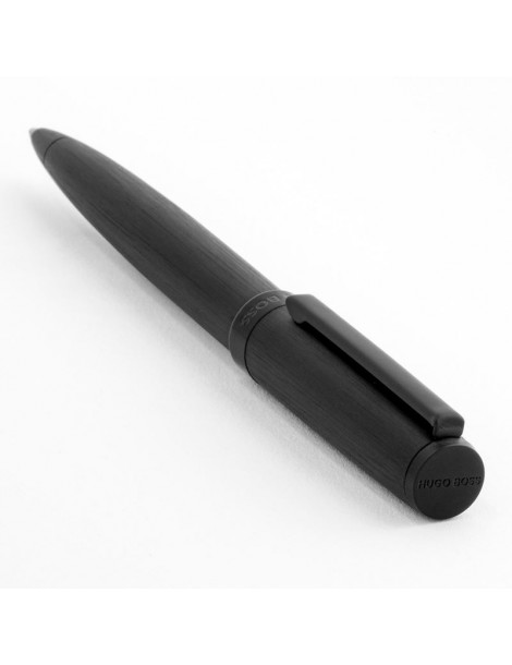 HUGO BOSS Stylo Bille Gear Brushed Black