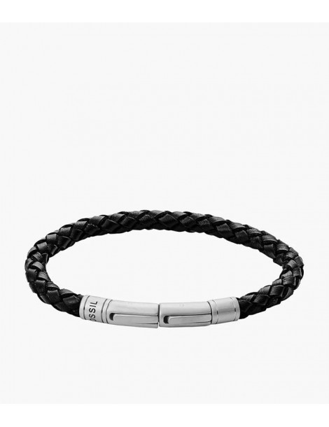 FOSSIL Bracelet Cuir Tressé