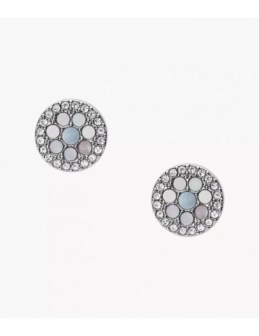 FOSSIL Clous D'oreilles Mosaic Nacre