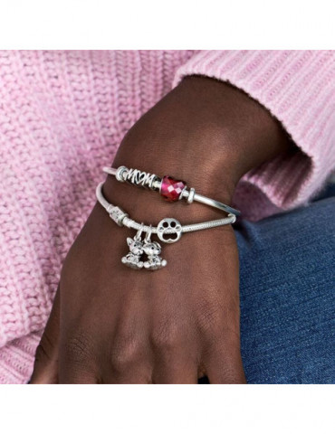 PANDORA Charm Empreinte de Patte Ajouré