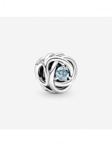 PANDORA  Charm Cercle Éternité Bleu Azur