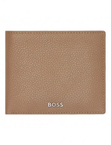 HUGO BOSS Portefeuille Classic Grained Camel