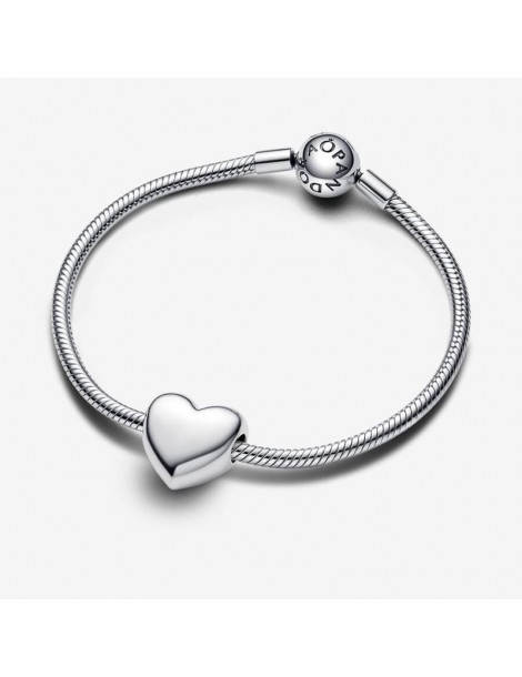 PANDORA Grand Charm Cœur Gravable Be Love