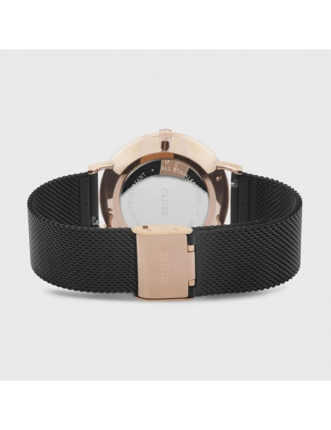 CLUSE Montre Boho Chic Mesh Black