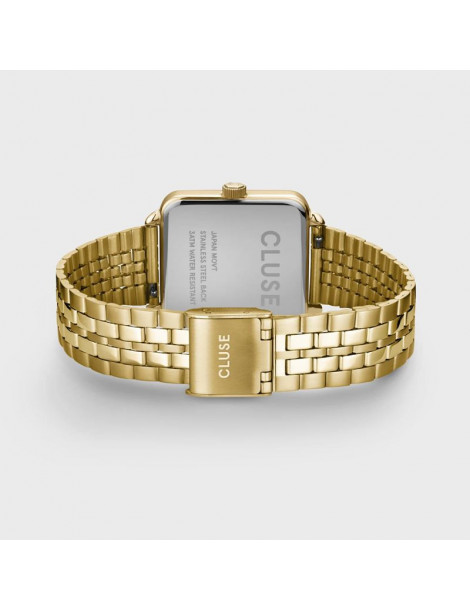 CLUSE Montre Tétragone Steel Dark Cherry Gold CLUSE Montre Tétragone Steel Dark Cherry Gold