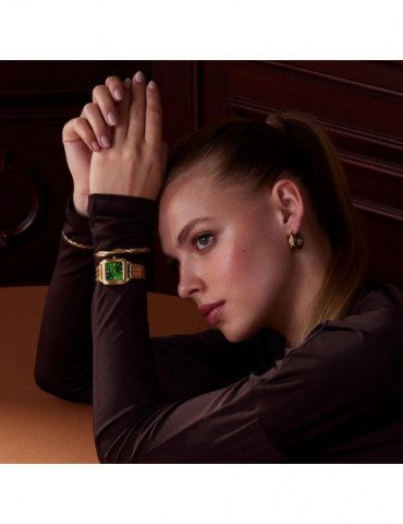 CLUSE Montre Gracieuse Steel Forest Green Gold