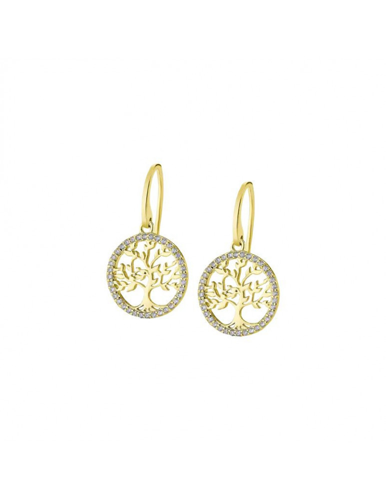LOTUS Boucles D'oreilles Arbre De Vie LOTUS Boucles D'oreilles Arbre De Vie